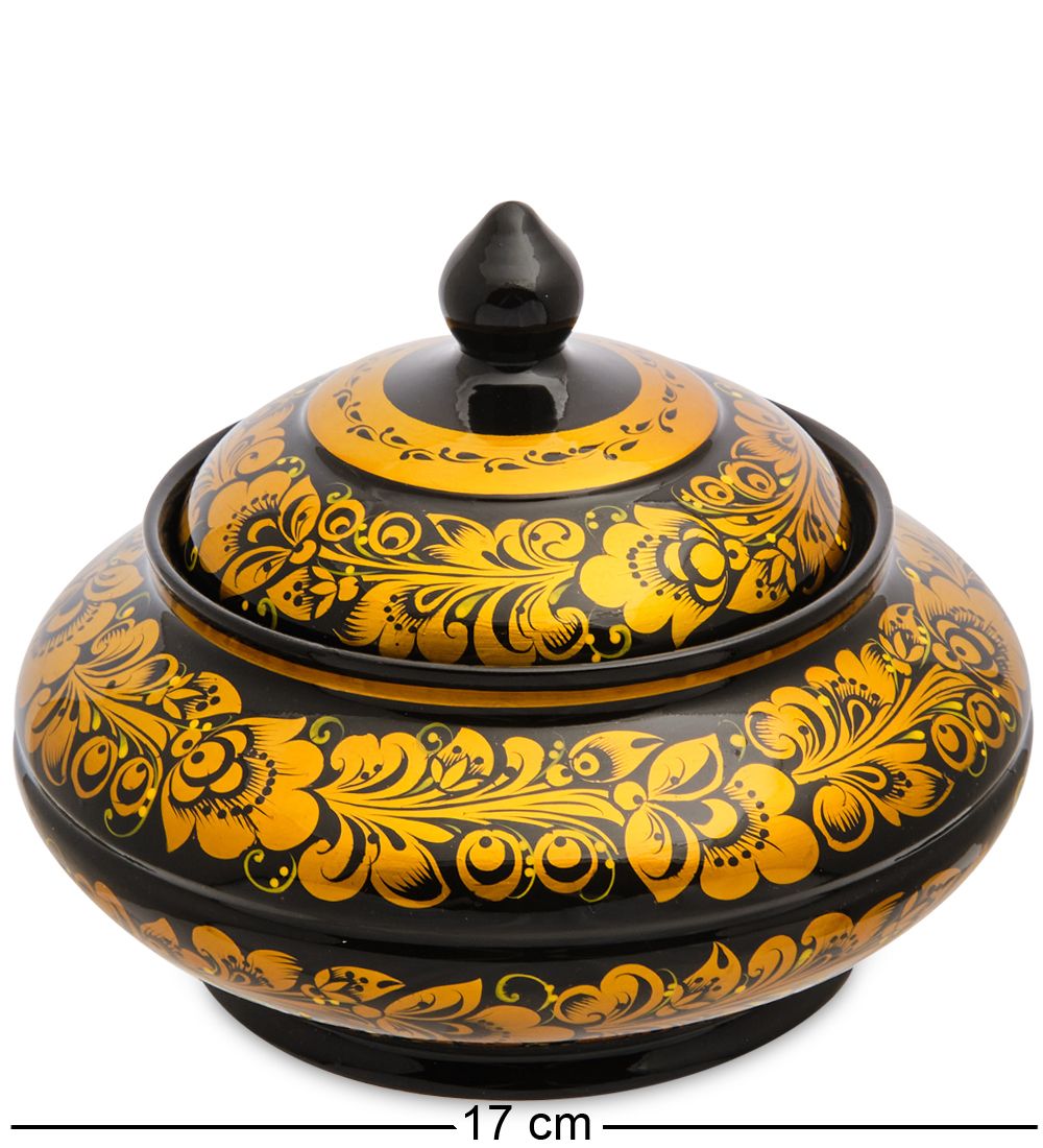 Народные промыслы ХЛ-101/2 Сахарница 130х170 (Хохлома)