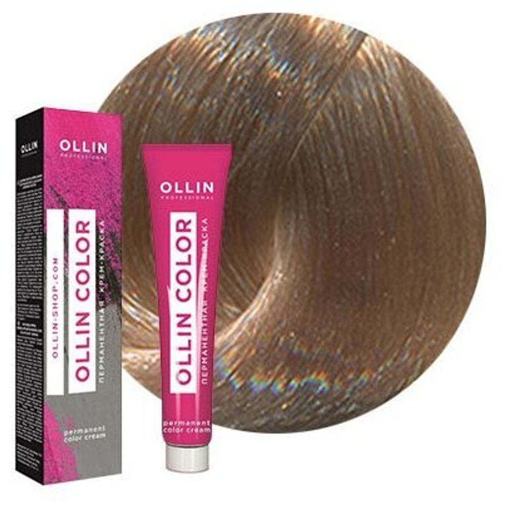 OLLIN COLOR 9/21 блондин фиолетово-пепельный 100 мл Перманентная крем-краска для волос
