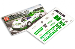 Конструктор Mould King Models 27073. Mazda 787B, 325 деталей