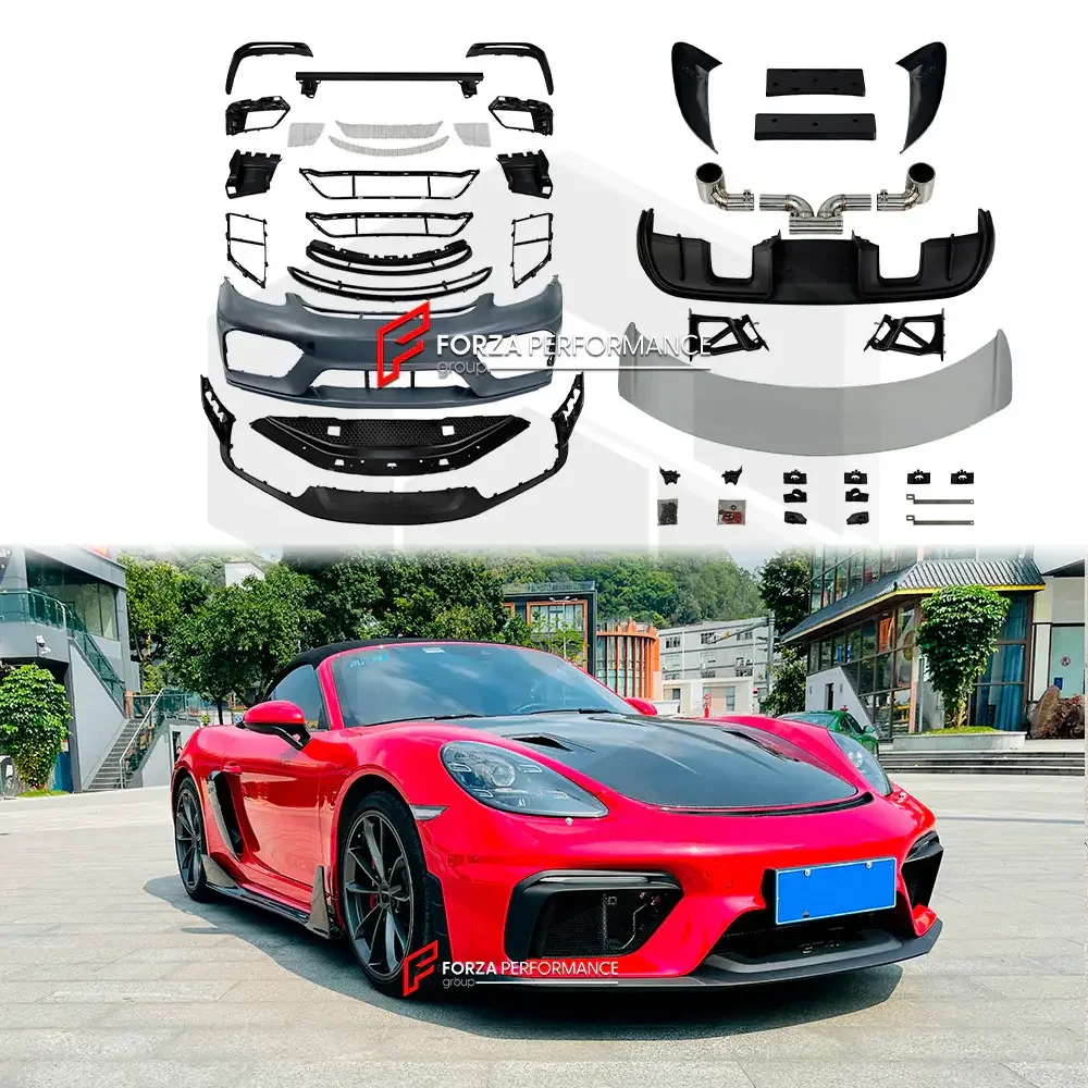 Обвес переделка в GT4 для Porsche 718 982 Boxster/Cayman 2016+ Порше
