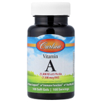 Carlson, витамин A, 7500 мкг RAE (25 000 МЕ), 100 мягких таблеток