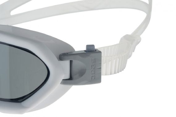 Очки для плавания Seac Aquatech тонированные стекла белый/серебристый