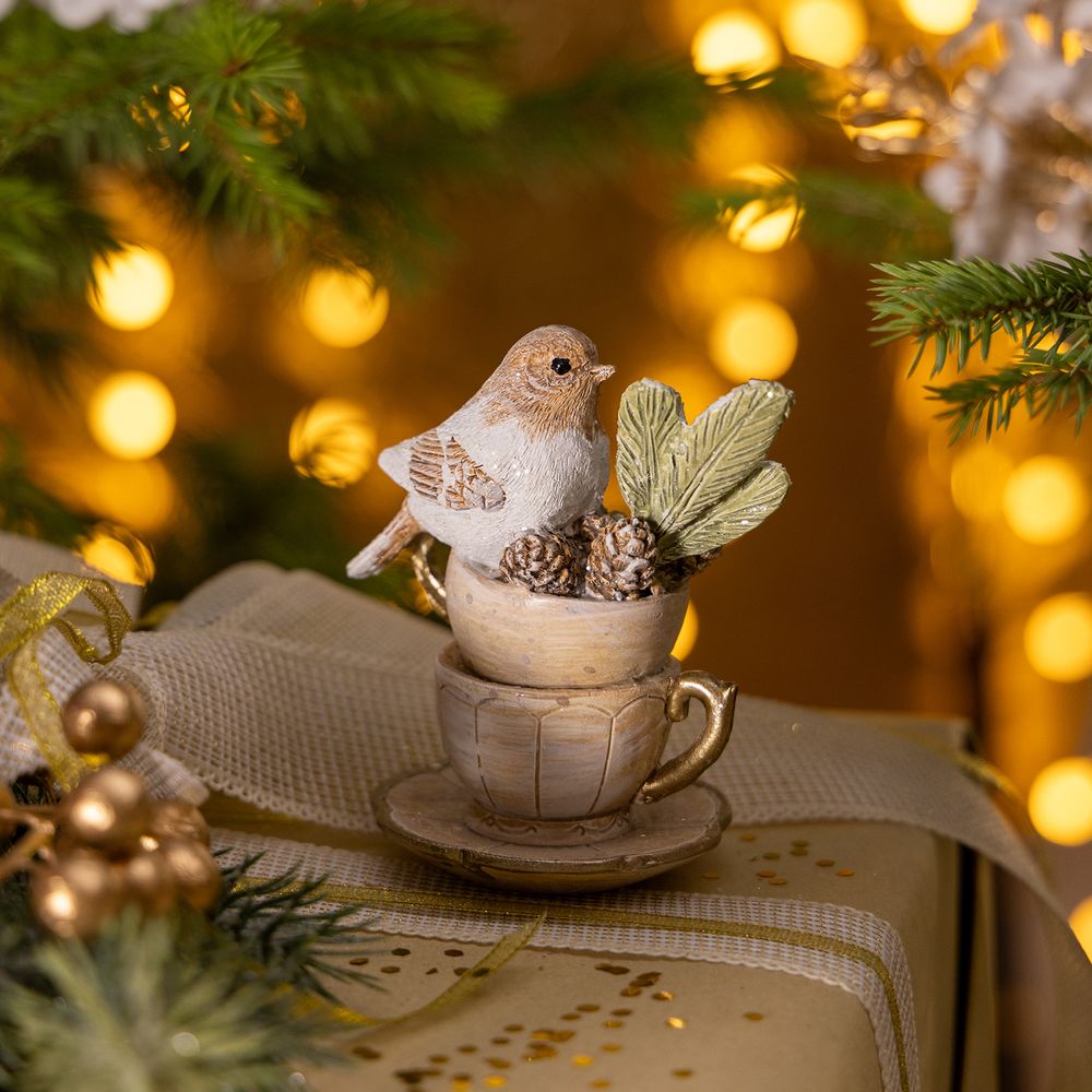 СТАТУЭТКА "ПТИЧКА" 9Х7Х10 СМ