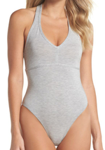 Боди из мягкого и эластичного модального полотна (Размер: S) (Цвет: серый)