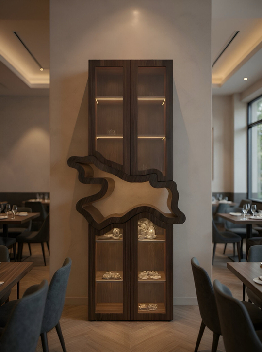 Стеллаж-буфет "Корень" 2 секции