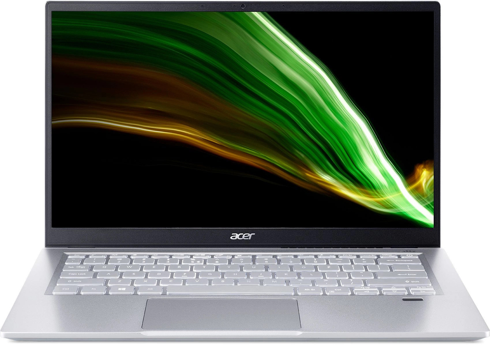 Ноутбук  Acer Swift 3 SF314-43 14 ", Ryzen 7, 16 Гб RAM, 512 Гб SSD, Radeon Graphics, Серебристый