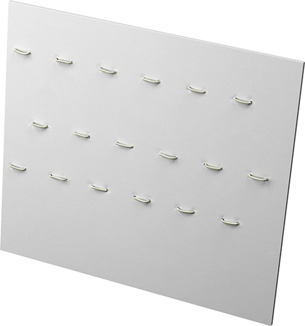 Планшет для столовых приборов/3 ряда стежков 15 мм. в шахматном порядке/гибкая ножка