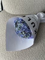 Кулек из синей гортензии