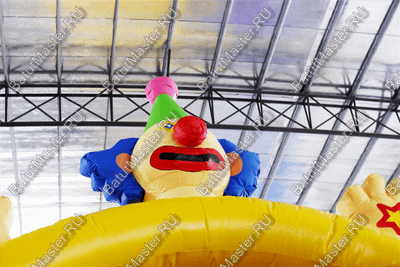 Надувной батут "Маленькие клоуны" 8*4*5.5