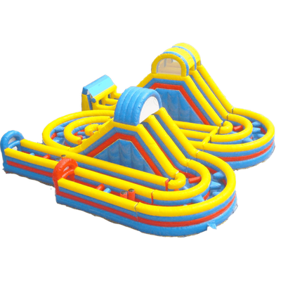 Надувная полоса препятствий "Лабиринт"