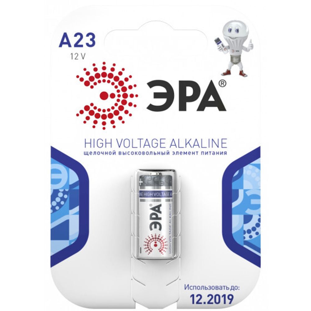 Батарейка Эра A23-1BL/12V