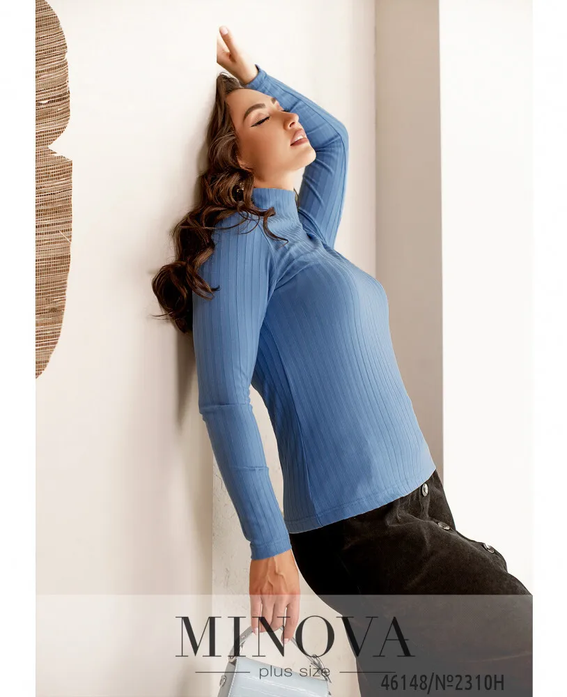 Водолазка 2310Н-голубой Minova