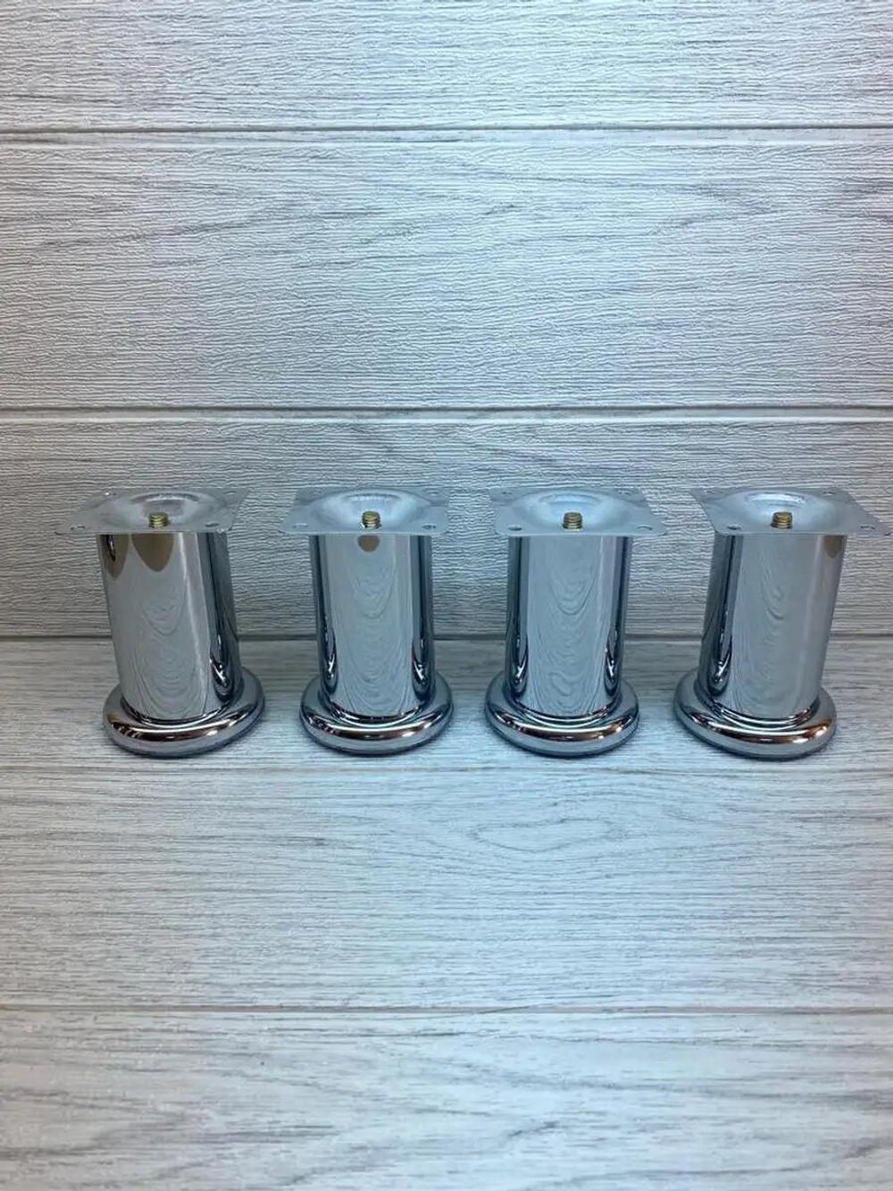 Ножки для мебели металлические высота 10 см4 штуки