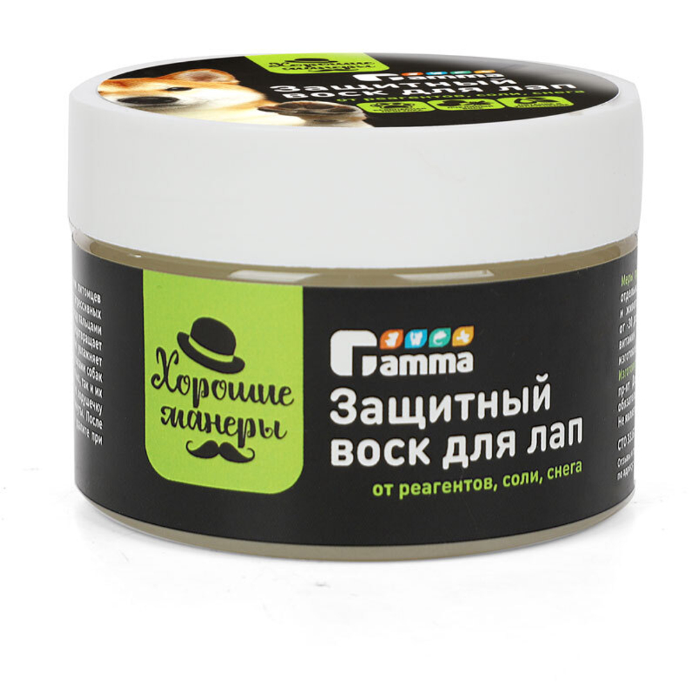 Защитный воск для лап, 100 мл, Gamma