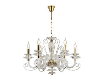 Подвесная люстра 6*E14 8576/C gold polished золото ANNABELLE Newport