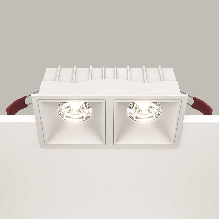 Встраиваемый светильник Maytoni Technical DL043-02-15W4K-SQ-W