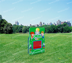 Уличный спортивный соревновательный модуль Футбол цветной