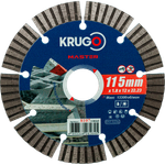 Диск алмазный Турбо сегментный KRUGO MASTER 115х1,8х22,23х12mm, 81071150265
