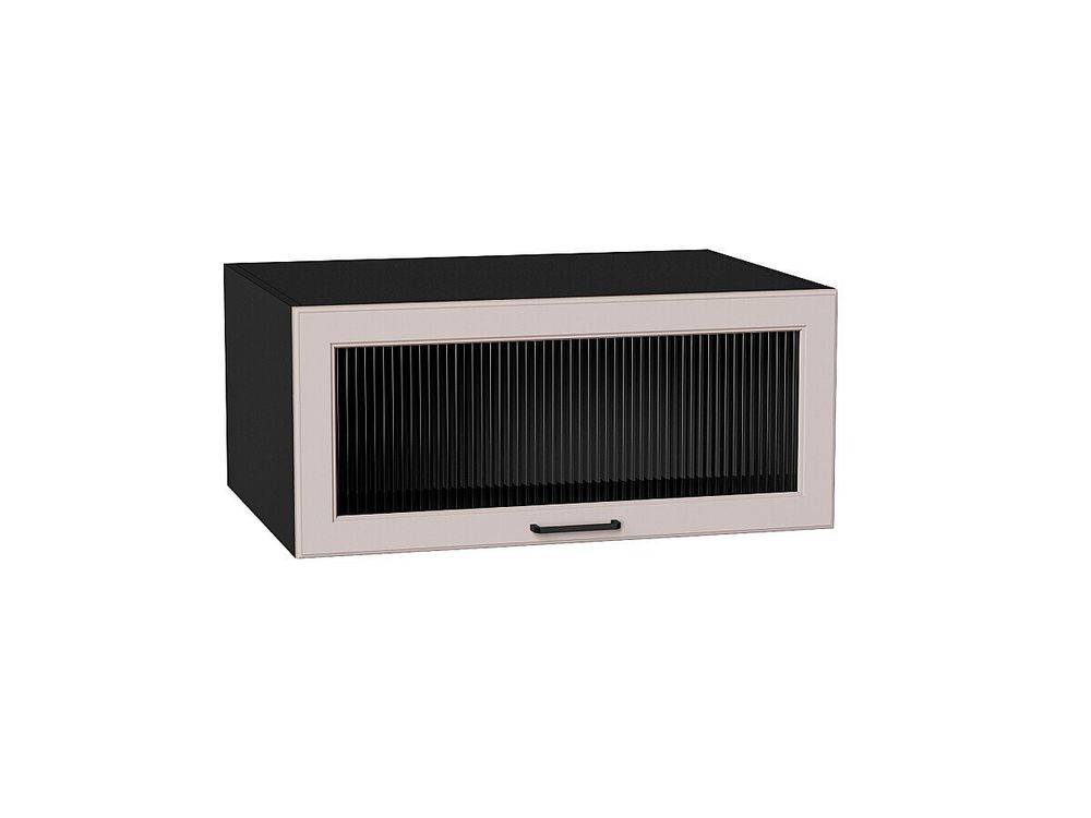 Шкаф верхний горизонтальный остекленный глубокий Барселона