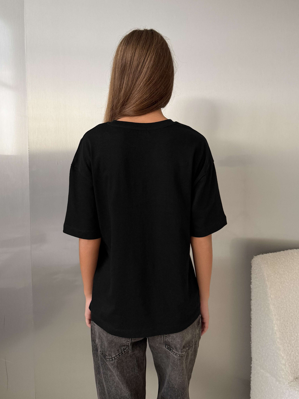 Футболка для девочки сердце