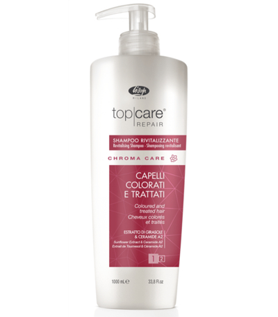 Оживляющий шампунь для окрашенных волос – «Top Care Repair Chroma Care Revitalizing Shampoo» (1000мл)