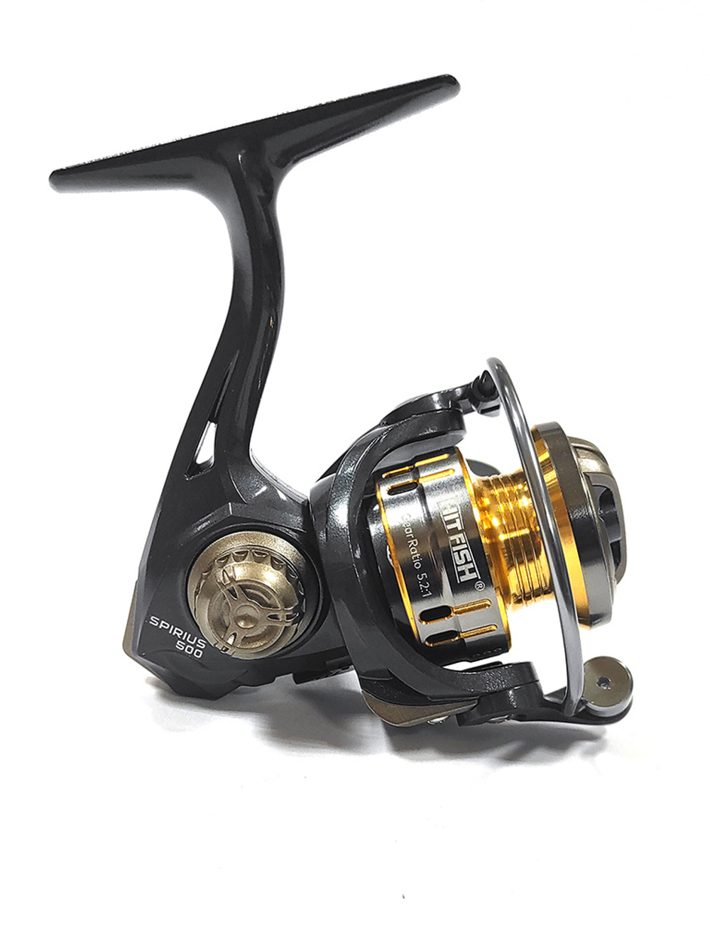 Катушка HitFish Spirius, 500 (4+1BB) Screw-in handie (145гр/3кг)