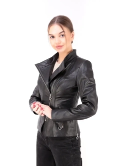 Косуха женская натуральная кожаная