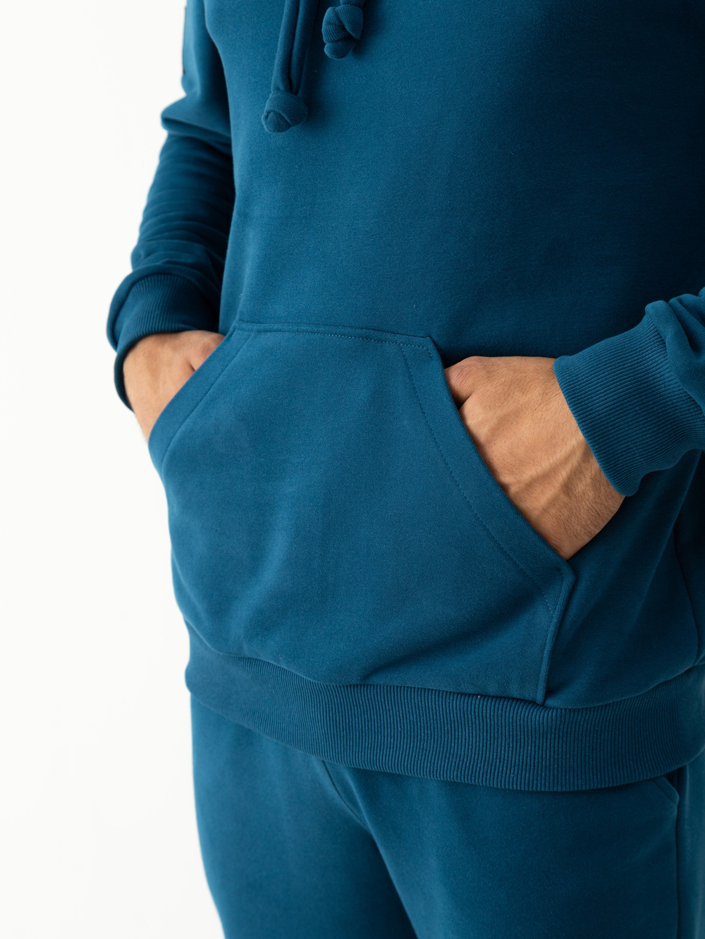 Костюм мужской спортивный (без начеса). Петроль