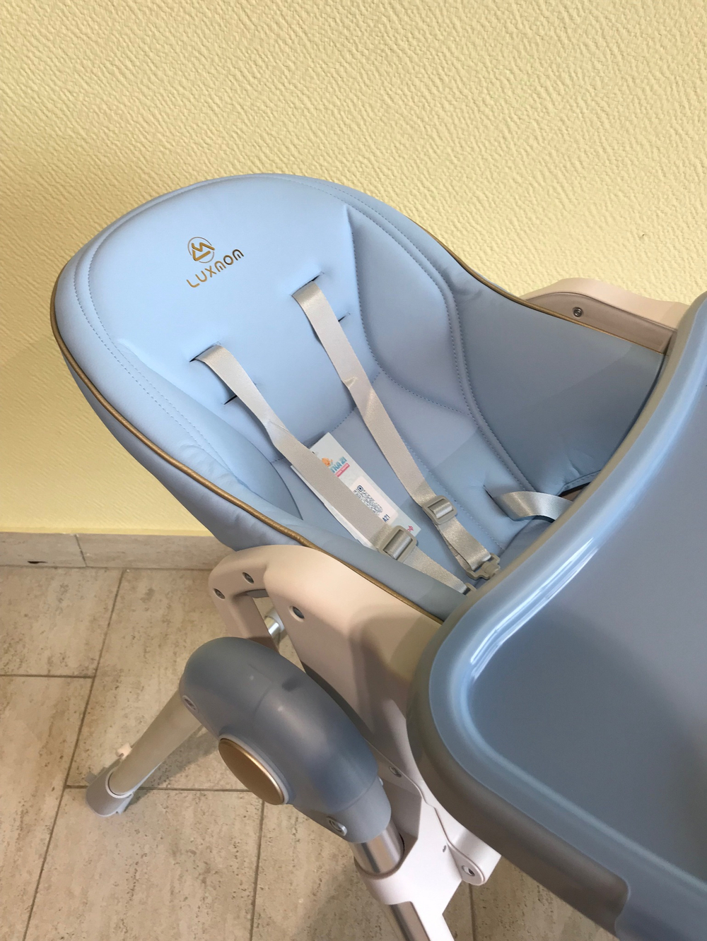 Стул для кормления luxmom Н580 Голубой