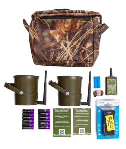 ПДУ (Wi-Fi) +беспроводной манок-динамик Альфа (wifi)+динамик Альфа