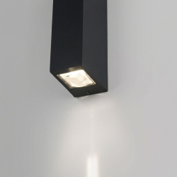 Уличный настенный светодиодный светильник Blaze LED IP65 35136/W черный