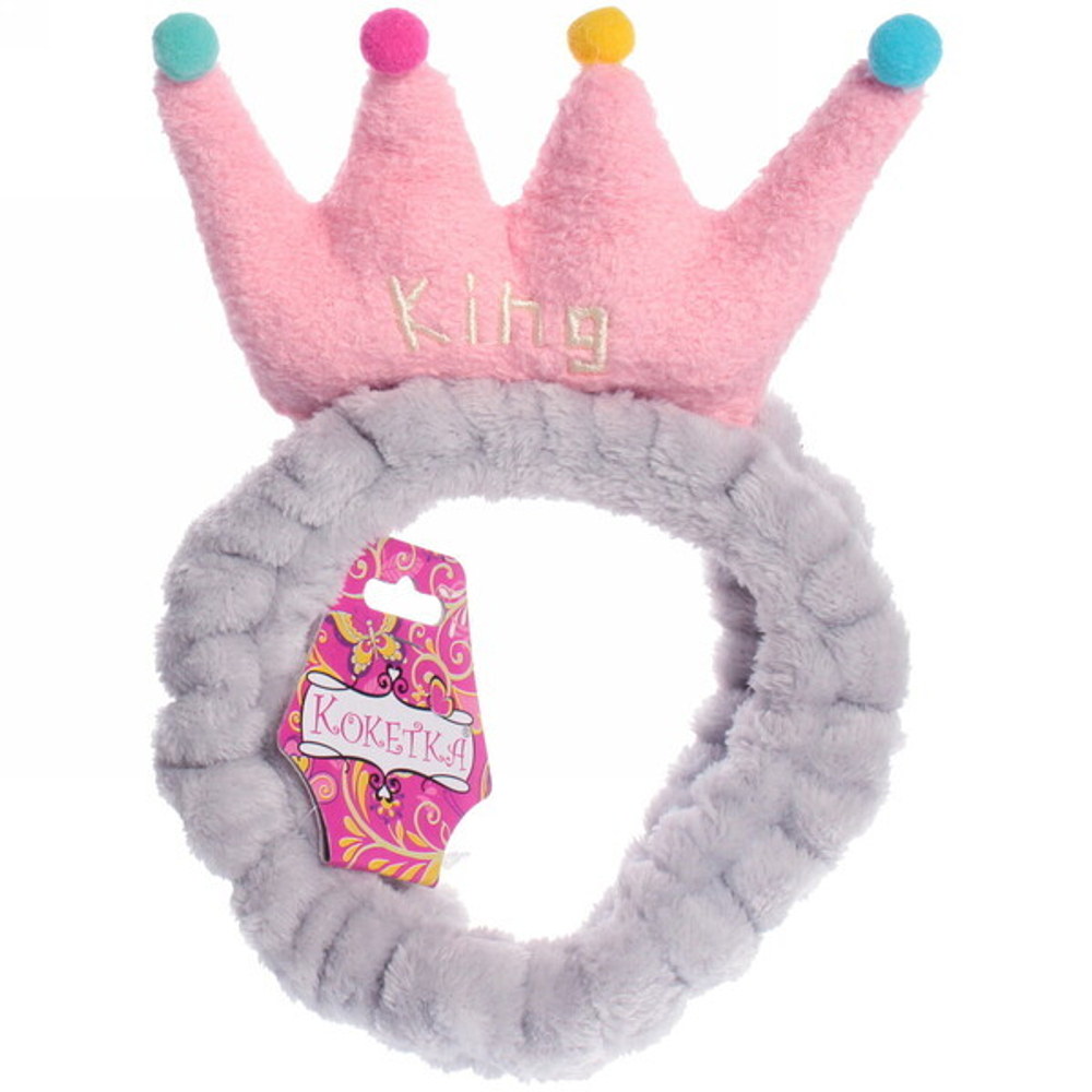 Повязка на голову «Beauty Mapafet- Королева», 6 цветов, 6*20см