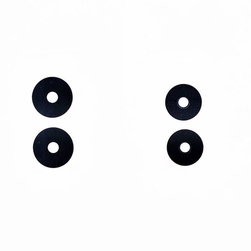 Стекло камеры Tecno Pop 6 Pro (комплект 2 шт.) Черный