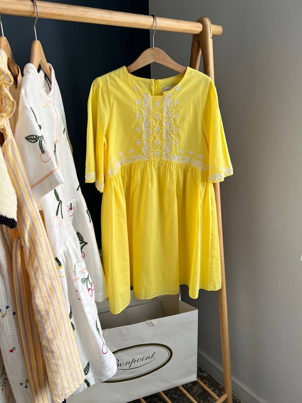 Хлопковое платье Tartine et Chocolat, 140