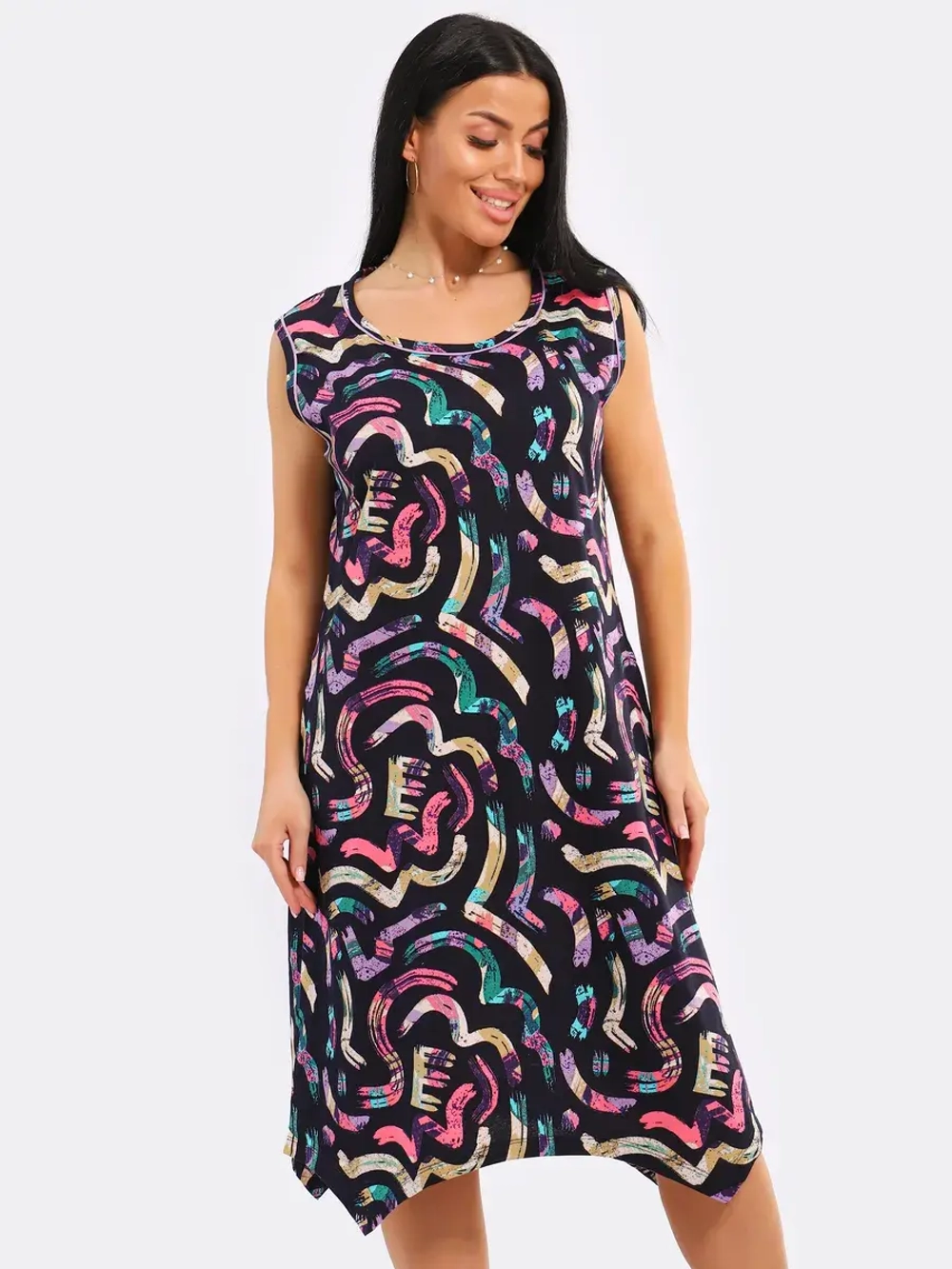 Туника хлопок большие размеры