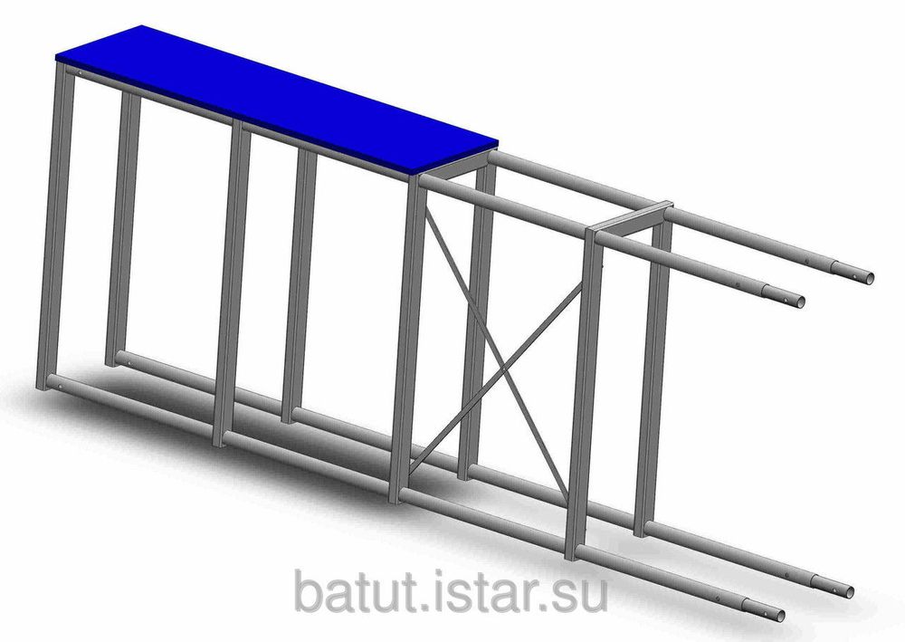 Каркас - Яма приземления поролоновая "внешняя"