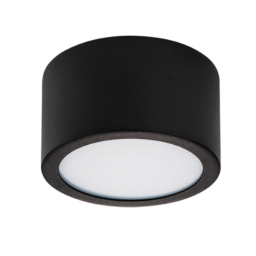 380173 Светильник ZOLLA CYL LED-RD 8W 640LM ЧЕРНЫЙ 3000K IP65
