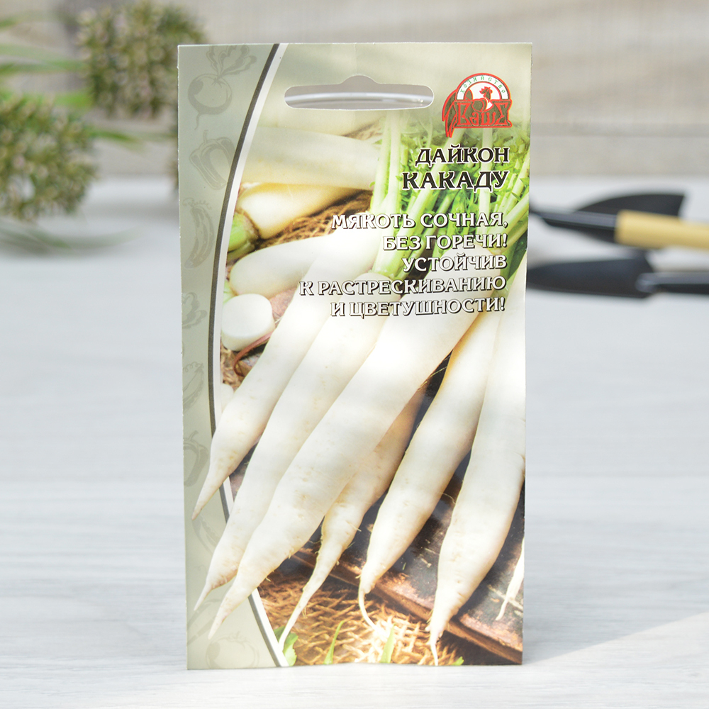 ДАЙКОН Какаду (0,5г) раннеспелый Цв.пак. (10шт)