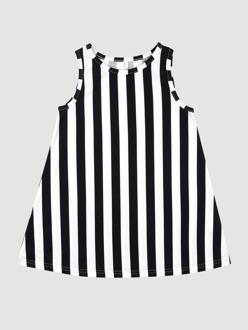 Сарафан Mjölk Полоска чёрная