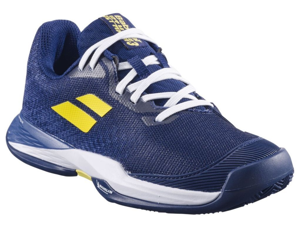 Детские теннисные кроссовки Babolat Jet Mach 3 Junior - Blue