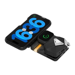 Складная зарядная станция MagSafe Aulumu M01 Charging Station для iPhone, Apple Watch и AirPods (Qi2) Зарядная станция в футуристическом стиле | Беспроводная зарядка: Qi 15 Вт, Qi 5 Вт, магнитное крепление для быстрой зарядки Apple Watch (Qi 5 Вт). Провод