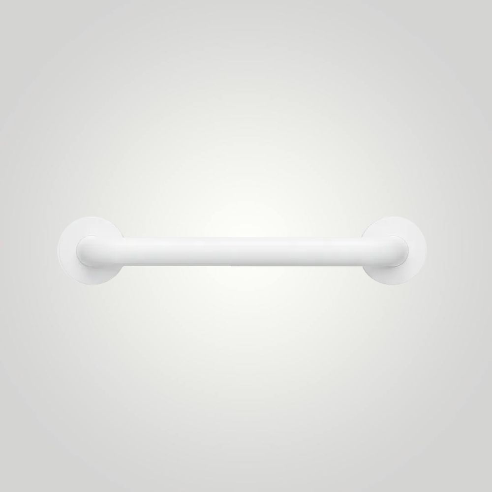 Поручень прямой 600 мм нерж. сталь NOFER 15054.60.F белый