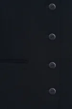 Приталенный жилет черный