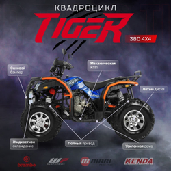 Квадроцикл TIGER 4х4 380