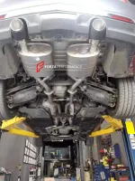 Выхлопная система с заслонками для Cadillac ATS 2.0T