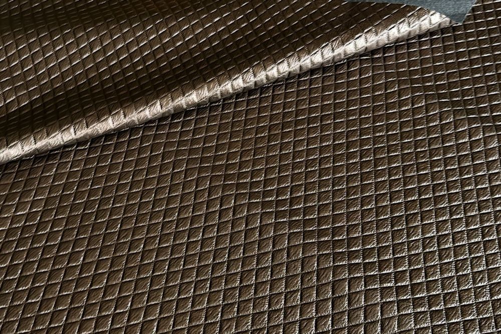 Искусственная кожа Монро 345 коричневая