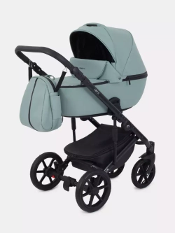 Коляска универсальная 3 в 1 Mowbaby Opus/экокожа