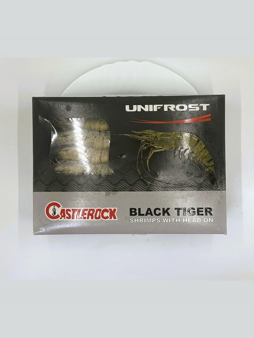 Креветки тигровые Black tiger 21-25 1кг в коробочке