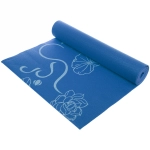 Коврик для йоги 6 мм 173х61 см «Цветущий сад» PVC, микс цветов