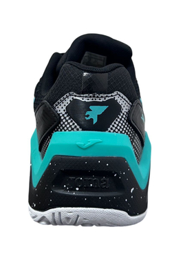 Мужские кроссовки теннисные Joma Set Men 2601 All Court - black/turquoise